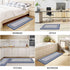 Kitchen Mats, Cushioned Anti Fatigue Kitchen Mat for Floor, Non Slip Waterproof Kitchen Rug Set, 1/2 Inch Thick Comfort Anti Fatigue Mat for Kitchen Sink Office Laundry, Blue