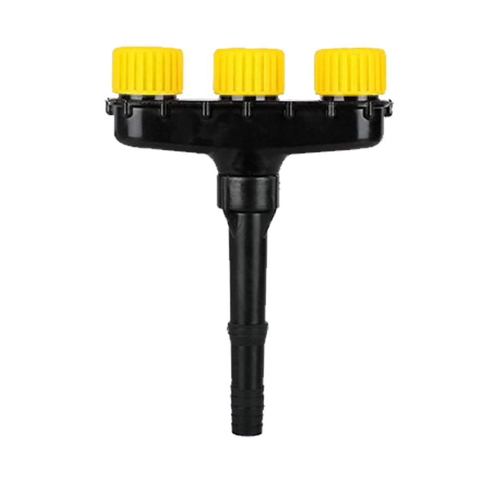Garden Porous Sprayer Atomizer Nozzles Sprinkler, Adjustable Water Spray Range Multi-head Water Sprayer, Sprinklers with 3 Nozzles Sprayer Pump, for Outdoor Lawn Yard Plant, Vegetables Flower