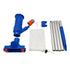 Handheld Pool Vacuum above Ground - Portable Swimming Pool Jet Cleaner, Pool Leaf Vacuum Cleaning Kit W/Brush with 5 Section Poles, Small Jet Vac Vacuum for Underwater, Spas, Ponds