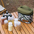 Outdoors Camping Portable Spice-Jars Organizer Containers Set With Storage Bag,Camping Spice Kit Travel Spice Holder Hiking Spices Set Bushcraft Spice Kit For Outdoor Camping BBQ