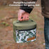 Outdoors Camping Portable Spice-Jars Organizer Containers Set With Storage Bag,Camping Spice Kit Travel Spice Holder Hiking Spices Set Bushcraft Spice Kit For Outdoor Camping BBQ
