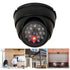 Dummy Fake Surveillance Security CCTV Dome Camera with Real Hot P2 E4S6 W0W3