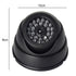 Dummy Fake Surveillance Security CCTV Dome Camera with Real Hot P2 E4S6 W0W3