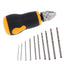 Micro Mini Portable Small Hand Drill + 10pcs Drill Tool Bits Hot 0.8-3.0mm D5U3