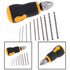 Micro Mini Portable Small Hand Drill + 10pcs Drill Tool Bits Hot 0.8-3.0mm D5U3