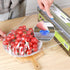 Ruifaya Cling Film Dispenser Holder Cutter Food Wrap Kitchen Wrap Food Foil Plastic