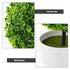 Set of 2 Realistic Artificial Topiary Trees, Decorative Table Plants for Farmhouse, Bathroom, Office, and Table Centerpiece