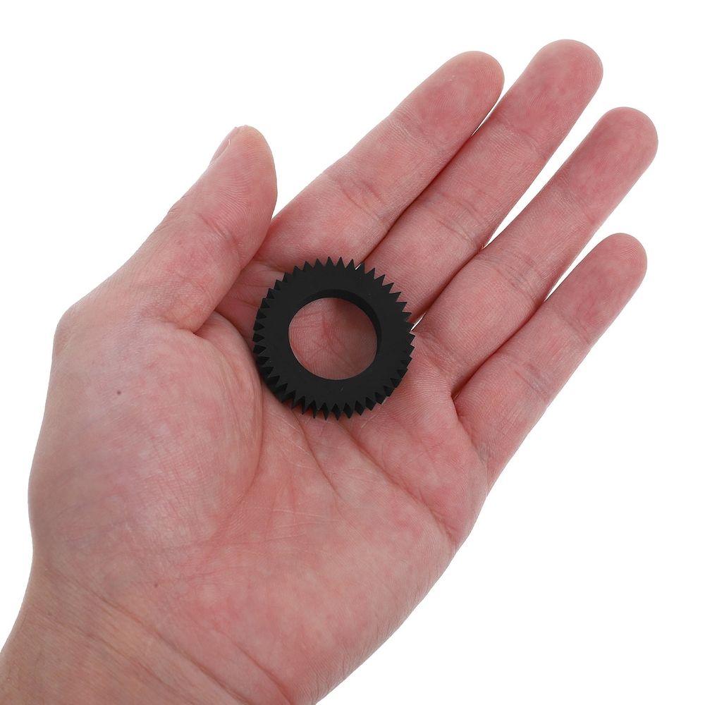 Black Plastic Cash Counter Machine Gear Replacement Set 6pcs for Accurate and Stable Money Counting Performance