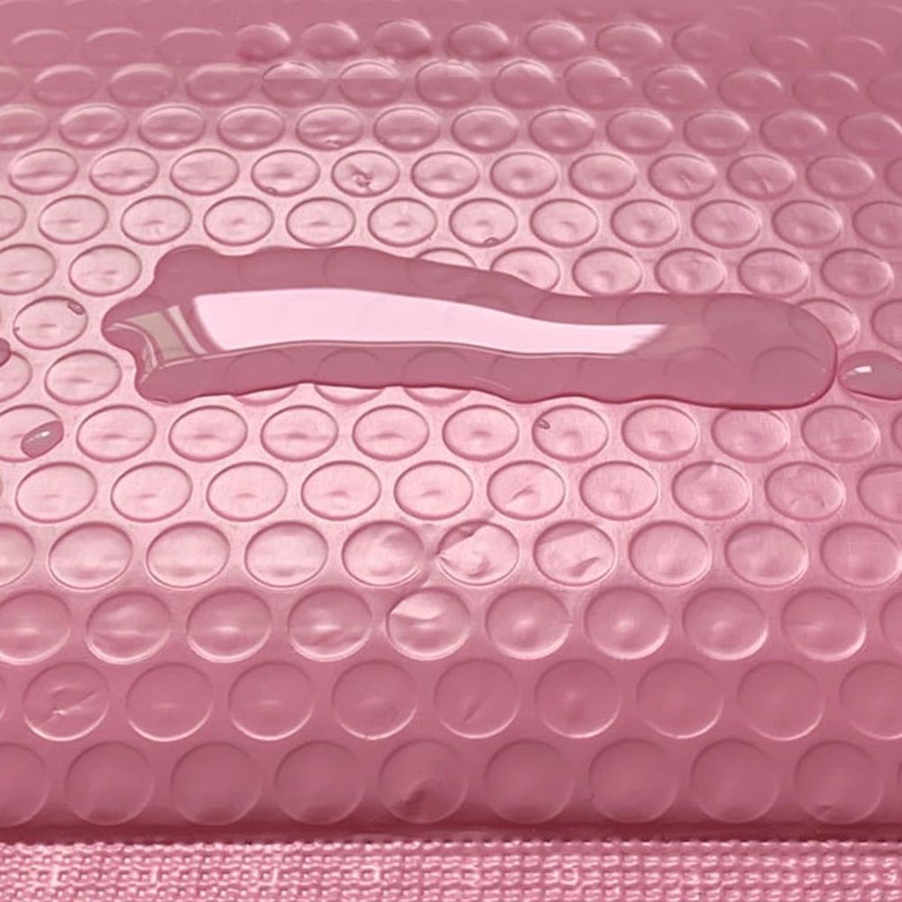 50Pcs Bubble Mailers Padded Envelopes Lined Poly Mailer Self Seal Pink, 13*15+4cm