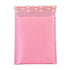 50Pcs Bubble Mailers Padded Envelopes Lined Poly Mailer Self Seal Pink, 13*15+4cm