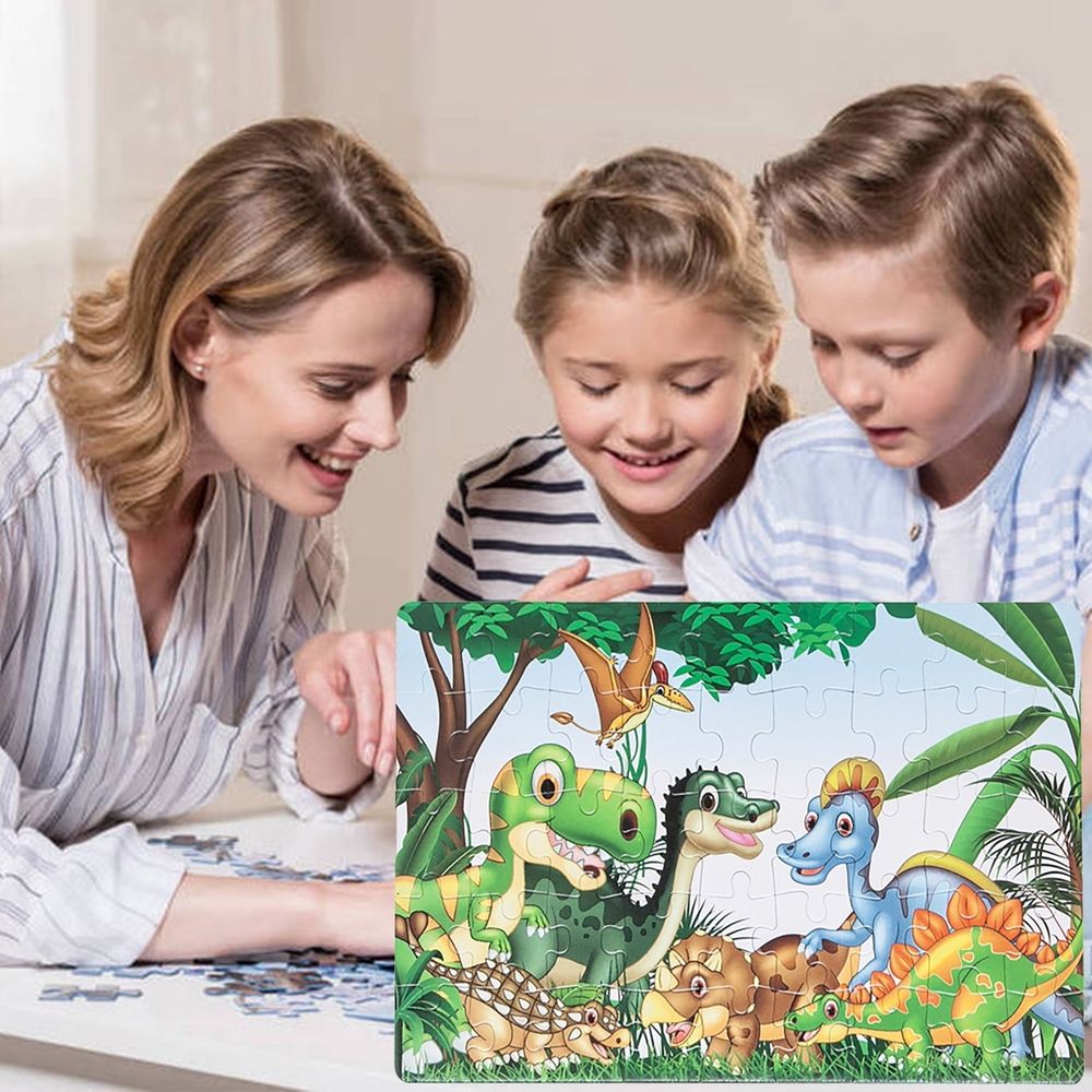 Puzzles for Kids Ages 4-8, Paper Jigsaw Puzzles 45 Pieces for Toddler Children Learning Educational Puzzles 4 5 6 7 8 Year Toys for Boys and Girls