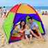 Kids Play Tent, Kids Pop Up Tent, Camping Playground, Indoor/Outdoor Children Playhouse for Boys and Girls, Rainbow Color,47x47x39inch