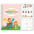 Magic Grooved Practice Copybook 5 Pack with Pens,Reusable Grooved Handwriting Workbooks,Learn to Write Letters Numbers, Math,Tracing for Age 3-8