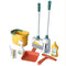 Kids Cleaning Set 8 pcs Housekeeping Pretend Play Set Toddler Cleaning Set Broom and Mop Set for Toddler Pretend Home Cleaning Play Toy