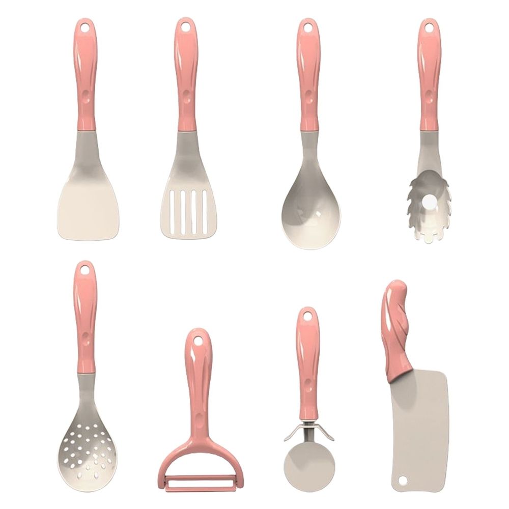22Pcs Kids Play Kitchen Toys Set, Toddlers Pretend Cooking Playset Acccessories with Pots Pans, Utensils Cookware, Foods, Learning Gift for Kids Girls Boys