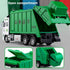 Garbage Truck Toys for Kids, Garbage Truck Metal Diecast Cab, Pull Back Garbage Truck Toy, Recycling Truck Toy with Trash Cans and Bins, Garbage Trucks for Boys Age 4-7