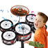 Toddlers Drum Set Kids Jazz Drum Kit Band Rock Drum for 3-5 Years Old Birthday Xmas Gift, Early Learning Musical Toy Set with Easy Assembly