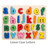 Wooden Alphabet Learning Puzzle Educational Learning Toys Wood ABC Peg Letters Puzzle Colorful Jigsaw Blocks Board for Toddler Kids Boy Girl