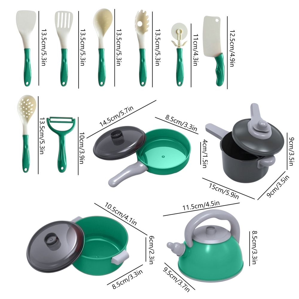 28 Pcs Play Food Set for Kids Kitchen, Toddlers Pretend Food Cooking Play Kitchen Accessories, Cookware with Pots Pans Utensils, Montessori Learning Gift Toddler Cooking Toy Set