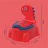 Potty Toilet Cartoon Dinosaur Training Potty Toilet Toddler Potty Chair With Rubber Base Toilet Tissue Dispenser & Guard Children Toilet Training For Child Toddler