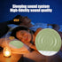 Bluetooth Pillow Speaker for Sleeping, Mini Portable Under Pillow Speaker with White Noise Timer Wireless Sleep Aid with Stereo Bass Private Sleep Headphones for Side Sleeper (Green)