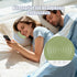 Bluetooth Pillow Speaker for Sleeping, Mini Portable Under Pillow Speaker with White Noise Timer Wireless Sleep Aid with Stereo Bass Private Sleep Headphones for Side Sleeper (Green)