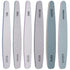 Nail File and Buffer Set, 6 Pcs Professional Nail File Kit for Acrylic and Natural Nails, Grit Soft Nail Filer Gel Nail Files