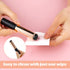 2 Pack Silicone Lip Brush Make Up Brushes, Reusable High Elastic Silicone Lipstick Applicator Brush Set, Silicone Brush