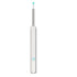 White Ear Cleaner High Precision Ear Wax Removal Tool with Camera LED Light Wireless Otoscope Smart Ear Cleaning Kit(8-piece Set)