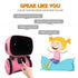 Interactive Smart Robot Toy for Boys and Girls,Smart Talking Robots Intelligent Partner and Teacher with Voice Control and Touch Sensor,Singing,Dancing,Repeating,Gift Toys for Kids Age 3 and Up