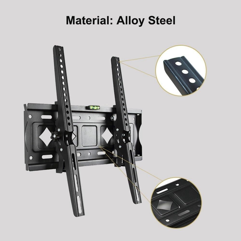 Tilt TV Wall Mount Bracket for 26-65 inch TVs, Wall Mount TV Bracket Flush Mount Space Saving, TV Mount Bracket Hold Up 130lbs