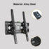Tilt TV Wall Mount Bracket for 26-65 inch TVs, Wall Mount TV Bracket Flush Mount Space Saving, TV Mount Bracket Hold Up 130lbs