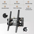 Tilt TV Wall Mount Bracket for 26-65 inch TVs, Wall Mount TV Bracket Flush Mount Space Saving, TV Mount Bracket Hold Up 130lbs