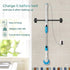 Electric Spin Scrubber,Cordless Spin Scrubber Shower Cleaning Brush with 3 Replaceable Brush Heads and Adjustable Extension Handle,Power Cleaning Brush for Bathroom Floor Toilet