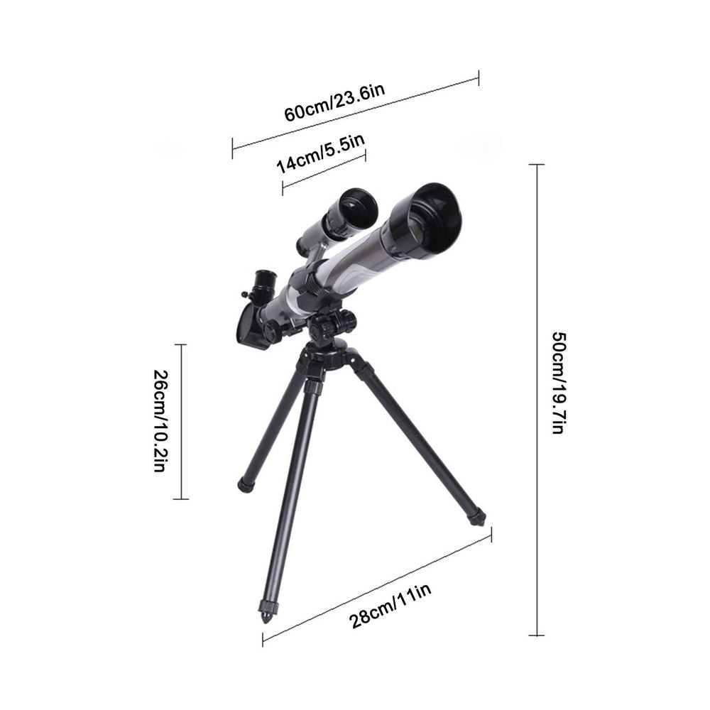 Telescope for Kids Gifts Adjustable Astronomy Refractor Telescope, Educational Learning Toys for Children Beginners Adults