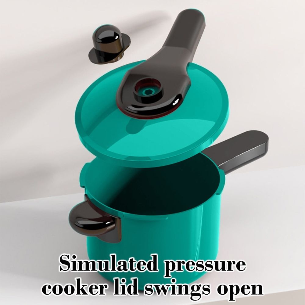 Kitchen Pretend Play Kitchen Accessories Toys Set, Cookware Pots and Pans Cooking Utensils Playset Gifts for 3 4 5 Years Old Kids Girls Boys Toddler