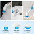 Electric Spin Scrubber 3200RPM Cordless Cleaning Brush - Adjustable Extension Handle (56cm to 105cm),Cordless Power Shower Scrubber with 3 Brush Head for Bathroom,Tub,Tile,Floor