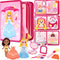 Busy Board Princess Toy for Toddlers 1-3,Montessori Toys for 1 2 3 4 Year Old Girls,Preschool Learning Toy for Kids Girls 2-4