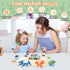 Montessori Learning Math Toys for 2 3 4 Years Old Boys,Preschool Educational Manipulatives Number Counting Blocks for Kids,Birthday Gifts Toys for Toddlers 18 Months Girls