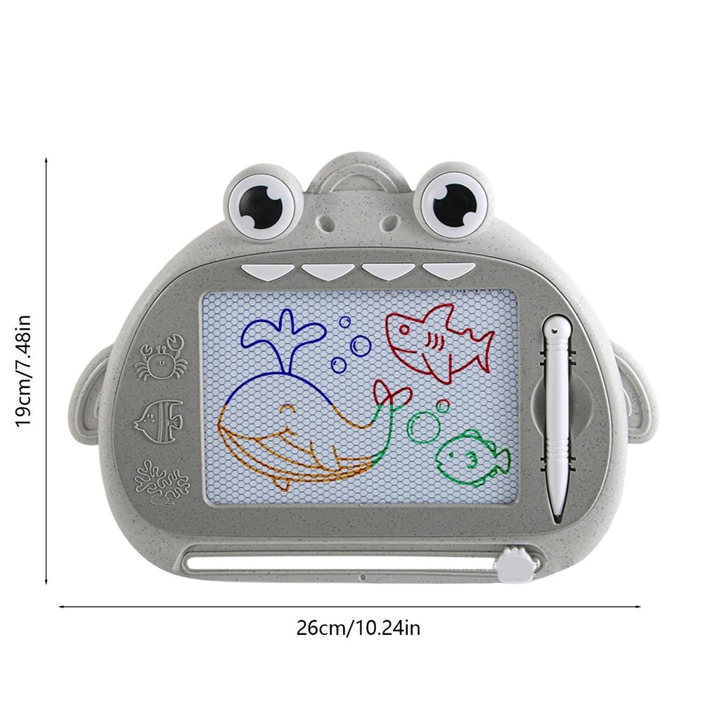 Magnetic Drawing Board, Educational Toddler Toys Color Erasable Doodle Board with Stylus, Portable Painting Writing Pad, Etch & Sketch Pad Early Learning Toys for Age 1 2 3 Boys Girls