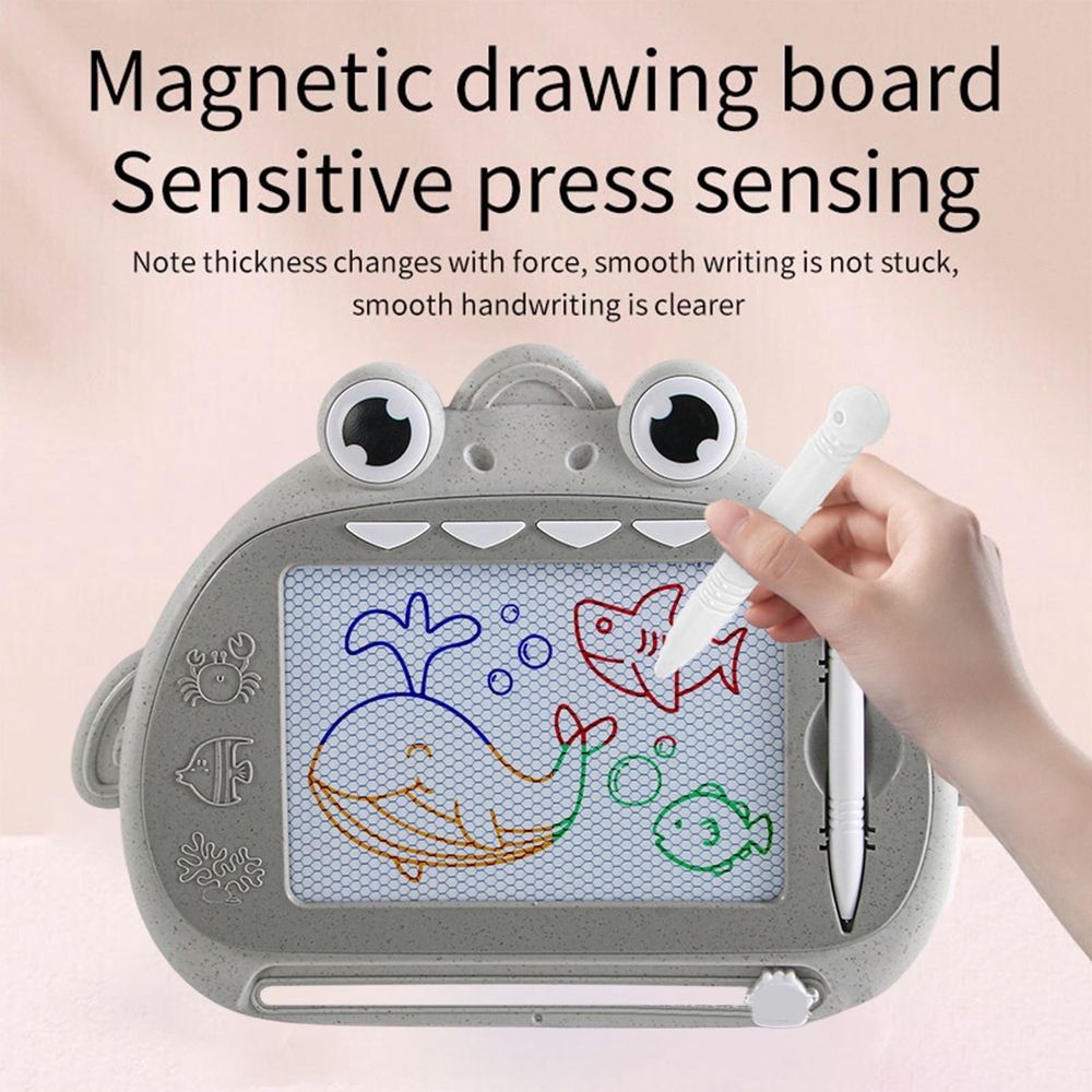 Magnetic Drawing Board, Educational Toddler Toys Color Erasable Doodle Board with Stylus, Portable Painting Writing Pad, Etch & Sketch Pad Early Learning Toys for Age 1 2 3 Boys Girls
