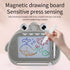 Magnetic Drawing Board, Educational Toddler Toys Color Erasable Doodle Board with Stylus, Portable Painting Writing Pad, Etch & Sketch Pad Early Learning Toys for Age 1 2 3 Boys Girls