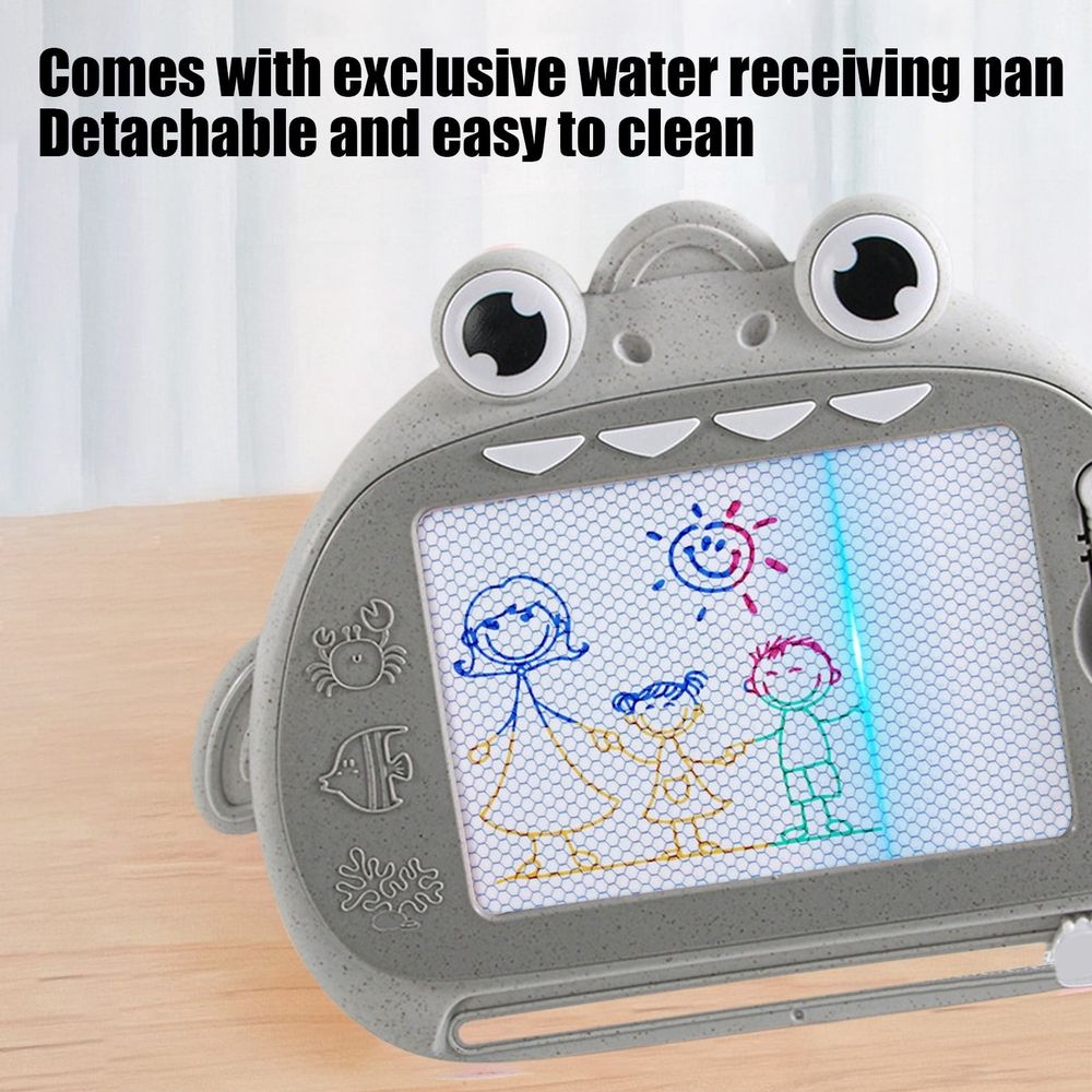 Magnetic Drawing Board, Educational Toddler Toys Color Erasable Doodle Board with Stylus, Portable Painting Writing Pad, Etch & Sketch Pad Early Learning Toys for Age 1 2 3 Boys Girls