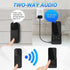 Wireless Intelligent Intercom Doorbell Household Two-Way Audio Long Distance Elderly One Button Pager with 6 Ringtones