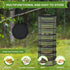 8 Layer Nylon Herb Drying Rack, Collapsible Plant Dryer Net, Well Vented Hanging Drying Rack Mesh with Zipper, 23.6 x 66.9 inches for Grow Tent Herbs Flowers Buds
