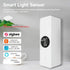 Light Sensor Luminance Sensor Beam Sensor Real-Time Luminance Detection Smart Home Automation App Control,1 x Light Sensor,White