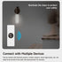 Light Sensor Luminance Sensor Beam Sensor Real-Time Luminance Detection Smart Home Automation App Control,1 x Light Sensor,White