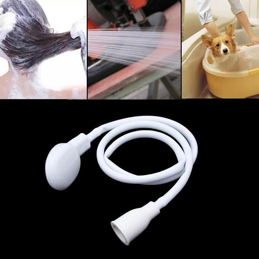 Pet Shower Spray Hose Bath Tub Sink Faucet Attachment Washing Sprinkler Head Kit U6S4