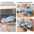 Egg Poacher Microwave Egg Cooker, 2 Cavity Edible Silicone Double Drain Poached Egg Cups,Egg Boiler Poacher Cups, Egg Cooker, Poached Egg Maker Dishwasher Safe