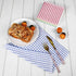 Dish Cloths for Kitchen Washing Dishes, Super Absorbent Dish Rags, Cotton Terry Cleaning Cloths Pack of 8, 12x12 Inches